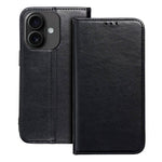 Funda COOL Flip Cover para iPhone 16 Liso Negro - PixelPlaza