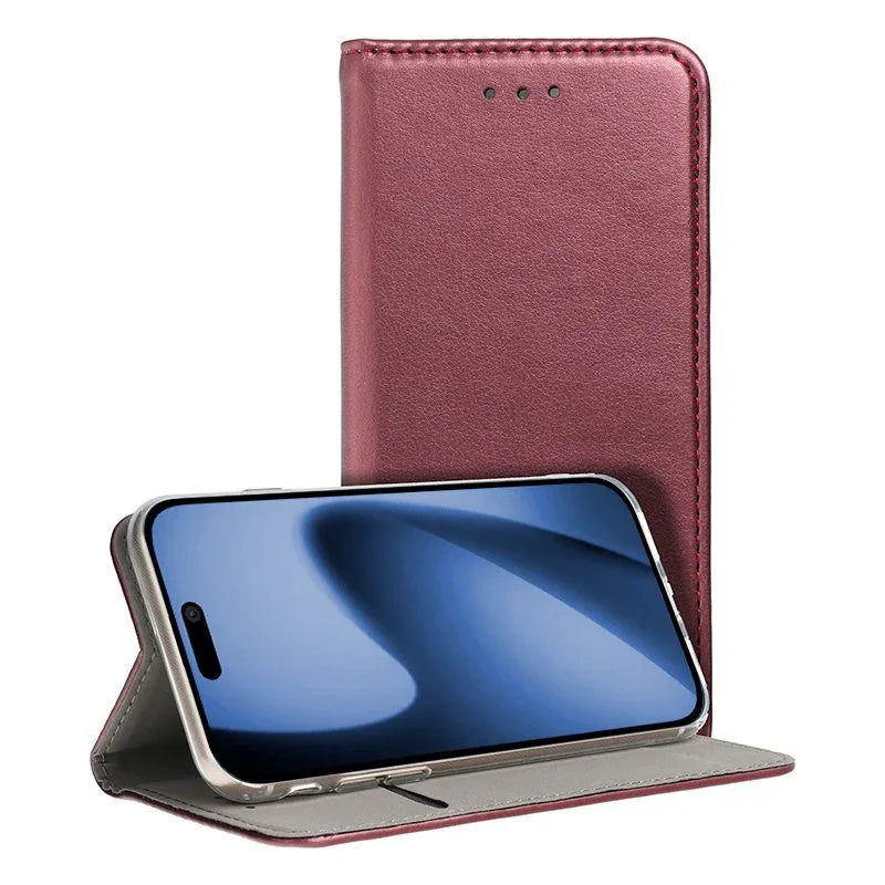 Funda COOL Flip Cover para iPhone 17 Pro Max Liso Burgundy - PixelPlaza