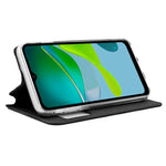 Funda COOL Flip Cover para Motorola Moto E13 Liso Negro - PixelPlaza