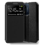 Funda COOL Flip Cover para Motorola Moto E13 Liso Negro - PixelPlaza