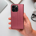 Funda COOL Flip Cover para Motorola Moto G05 / G15 Liso Burgundy
