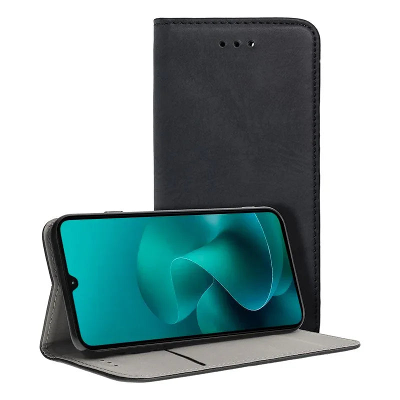 Funda COOL Flip Cover para Motorola Moto G06 / G06 Power Liso Negro - PixelPlaza