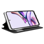 Funda COOL Flip Cover para Motorola Moto G13 / G23 Liso Negro - PixelPlaza