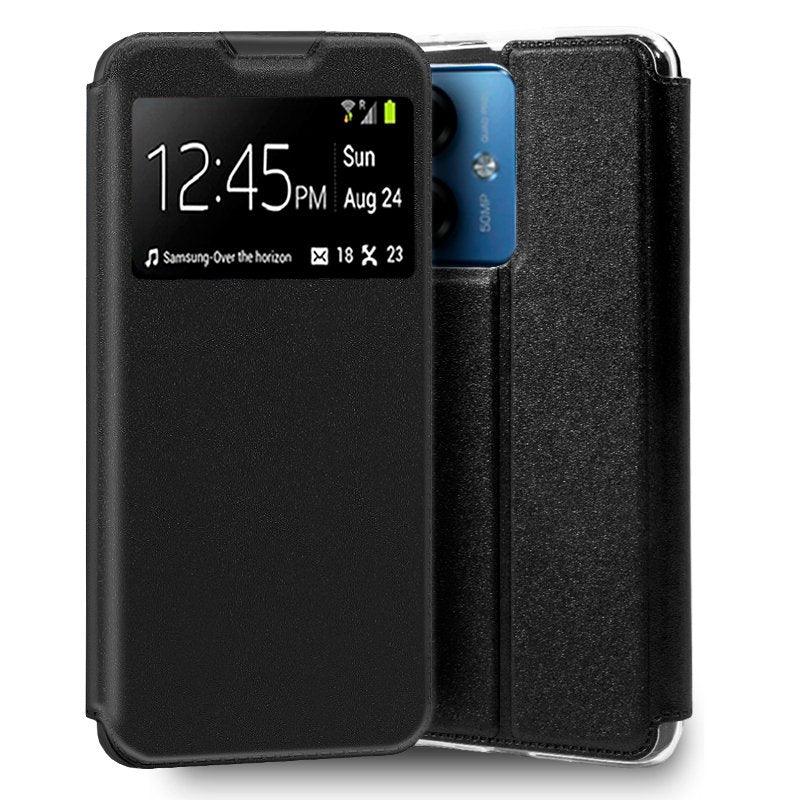 Funda COOL Flip Cover para Motorola Moto G14 Liso Negro - PixelPlaza
