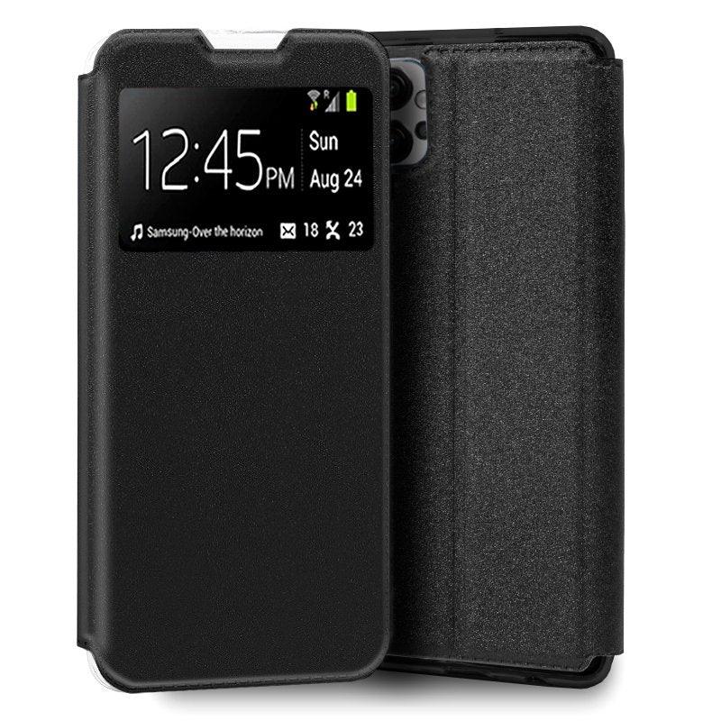 Funda COOL Flip Cover para Motorola Moto G32 Liso Negro - PixelPlaza