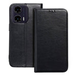Funda COOL Flip Cover para Motorola Moto G35 5G Liso Negro - PixelPlaza