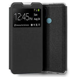 Funda COOL Flip Cover para Oppo A15 / A15s Liso Negro - PixelPlaza
