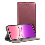 Funda COOL Flip Cover para Oppo A5 4G / A5 5G / A5m Liso Burgundy - PixelPlaza