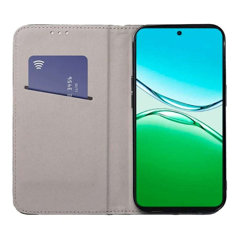 Funda COOL Flip Cover para Oppo A5 Pro / A5 Pro 5G Liso Burgundy - PixelPlaza