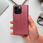 Funda COOL Flip Cover para Oppo A5 Pro / A5 Pro 5G Liso Burgundy - PixelPlaza