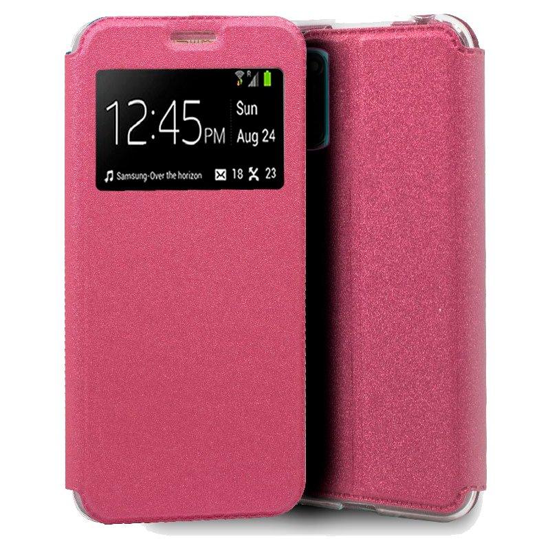Funda COOL Flip Cover para Oppo A52 / A72 / A92 Liso Rosa - PixelPlaza