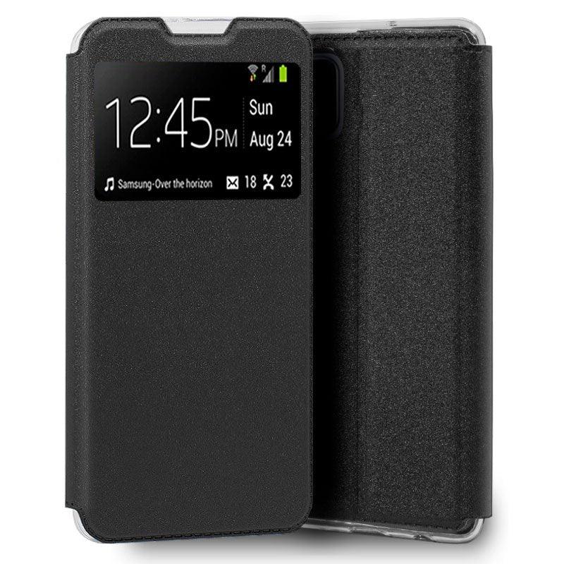 Funda COOL Flip Cover para Oppo A73 5G Liso Negro - PixelPlaza