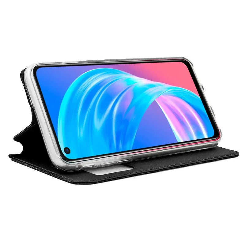 Funda COOL Flip Cover para Oppo A73 5G Liso Negro - PixelPlaza