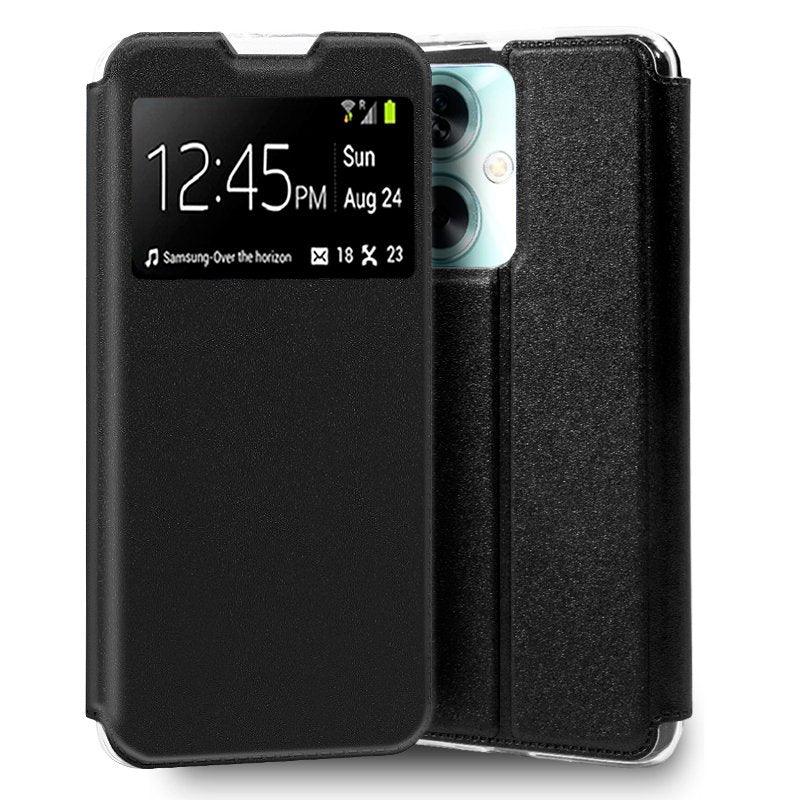 Funda COOL Flip Cover para Oppo A79 5G Liso Negro - PixelPlaza