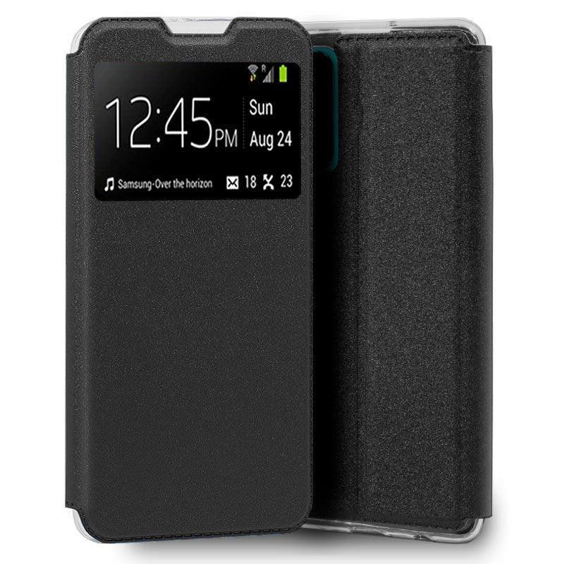 Funda COOL Flip Cover para Oppo A94 5G / Reno 5Z Liso Negro - PixelPlaza
