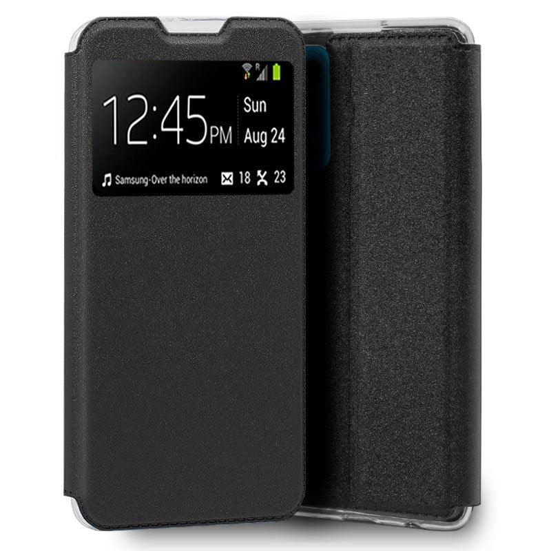 Funda COOL Flip Cover para Oppo Find X3 Lite Liso Negro - PixelPlaza