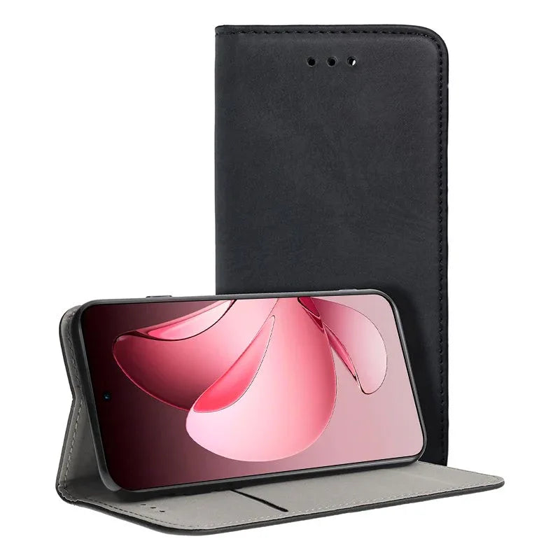 Funda COOL Flip Cover para Oppo Reno 13 Pro 5G Liso Negro - PixelPlaza