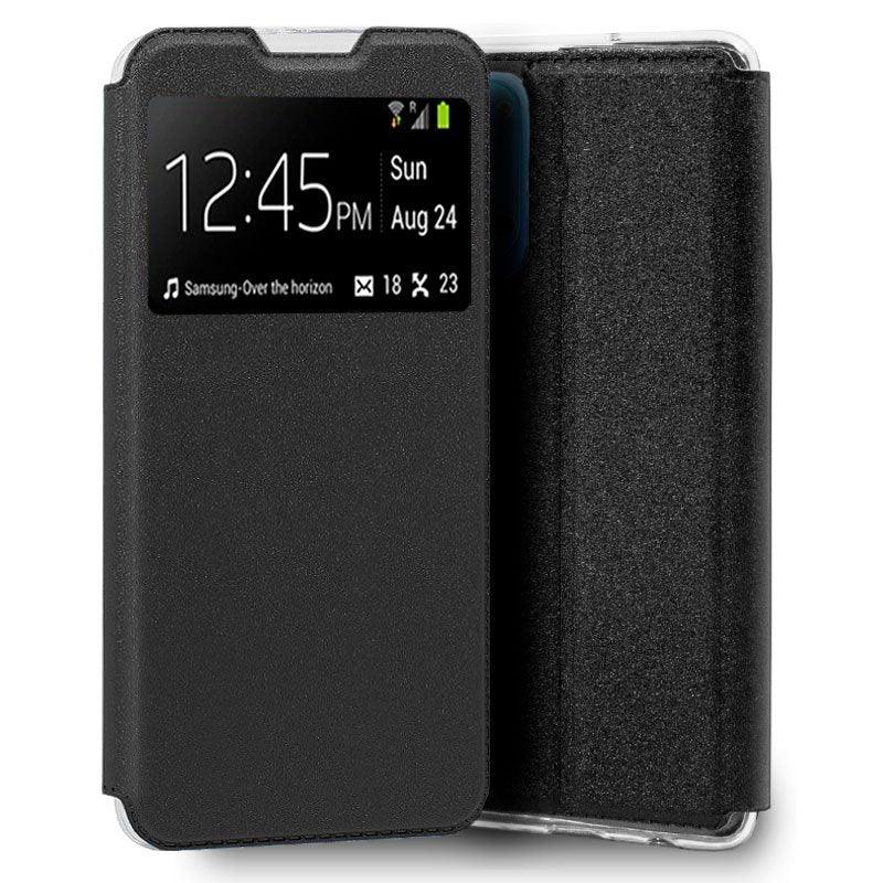 Funda COOL Flip Cover para Oppo Reno 4 Liso Negro - PixelPlaza