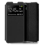 Funda COOL Flip Cover para Oppo Reno 8 Lite 5G Liso Negro - PixelPlaza