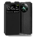 Funda COOL Flip Cover para Realme 12 5G / 12x 5G Liso Negro - PixelPlaza