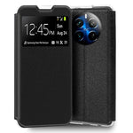 Funda COOL Flip Cover para Realme 12 Pro 5G / 12 Pro Plus 5G Liso Negro - PixelPlaza