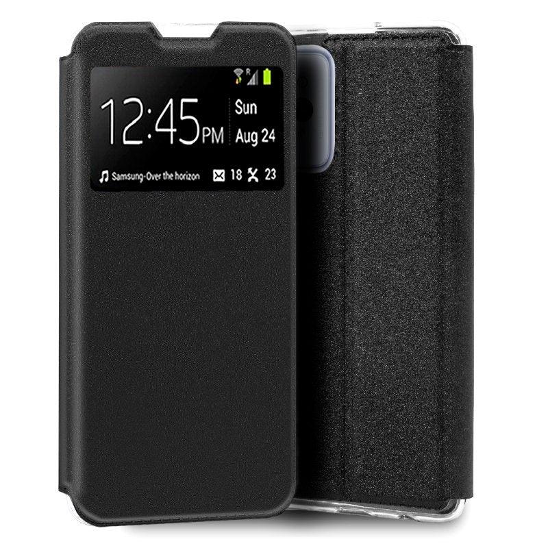 Funda COOL Flip Cover para Realme C31 Liso Negro - PixelPlaza