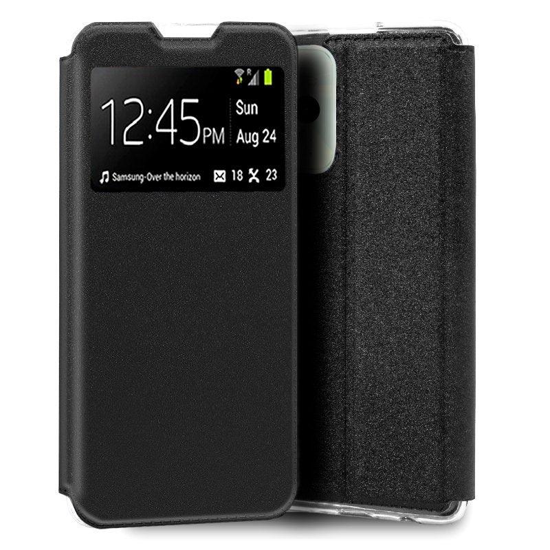Funda COOL Flip Cover para Realme C35 / Narzo 50A Prime Liso Negro - PixelPlaza