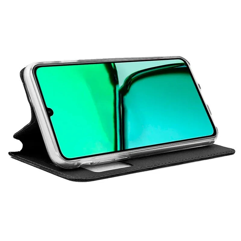 Funda COOL Flip Cover para Realme C61 / C63 Liso Negro - PixelPlaza