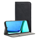 Funda COOL Flip Cover para Realme Note 60 Liso Negro - PixelPlaza