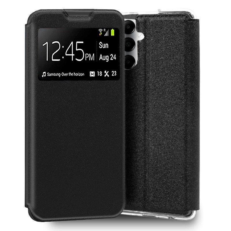 Funda COOL Flip Cover para Samsung A057 Galaxy A05s Liso Negro - PixelPlaza