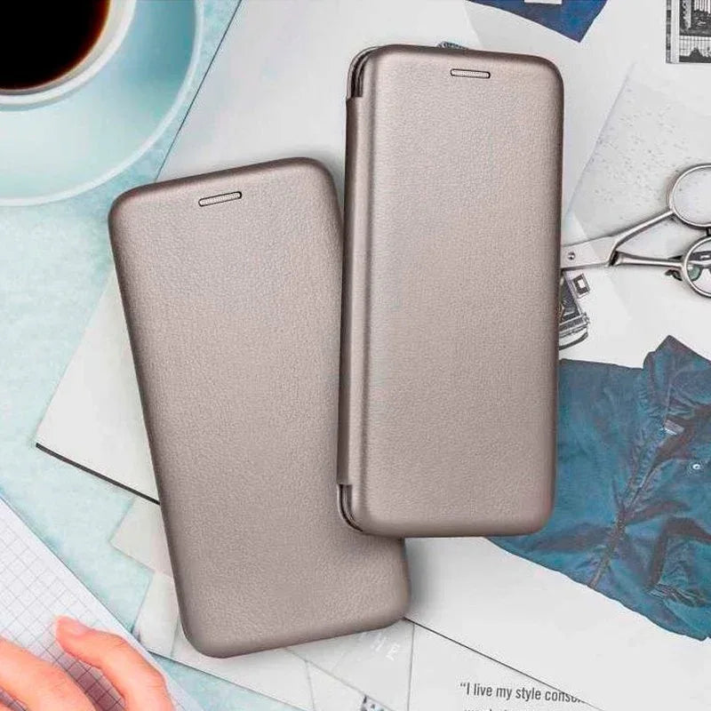 Funda COOL Flip Cover para Samsung A136 Galaxy A13 5G / A04s Elegance Plata - PixelPlaza