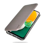 Funda COOL Flip Cover para Samsung A136 Galaxy A13 5G / A04s Elegance Plata - PixelPlaza
