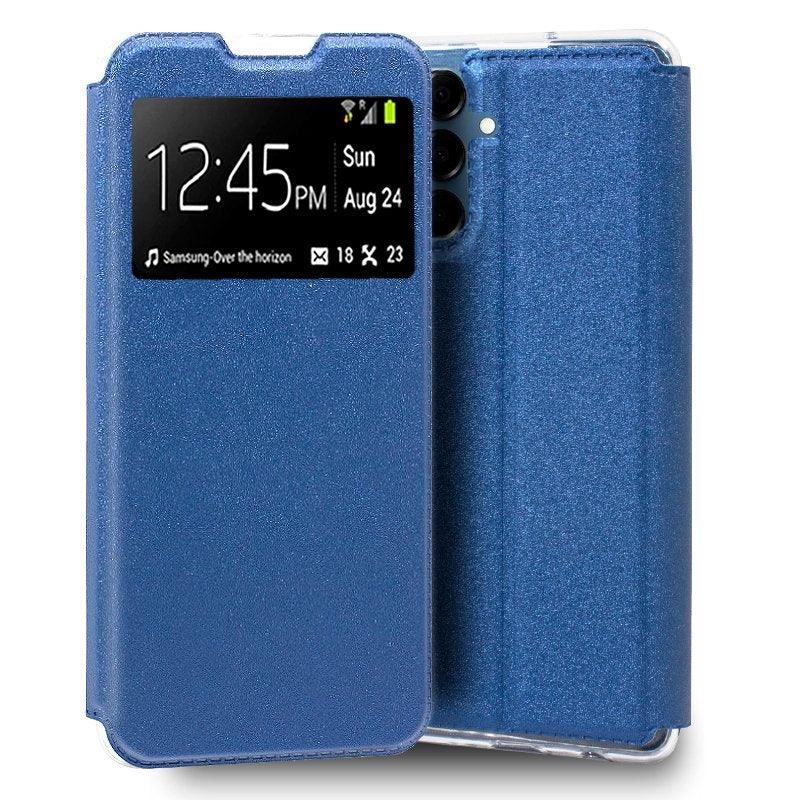 Funda COOL Flip Cover para Samsung A165 Galaxy A16 / A16 5G Liso Azul - PixelPlaza