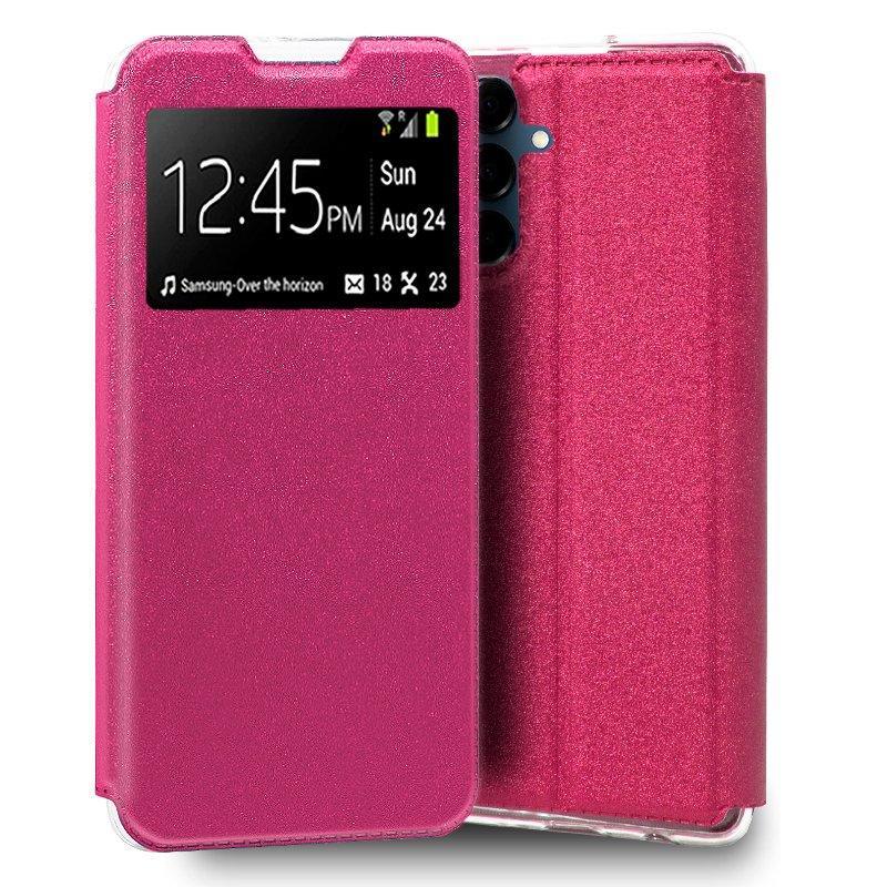 Funda COOL Flip Cover para Samsung A165 Galaxy A16 / A16 5G Liso Rosa - PixelPlaza