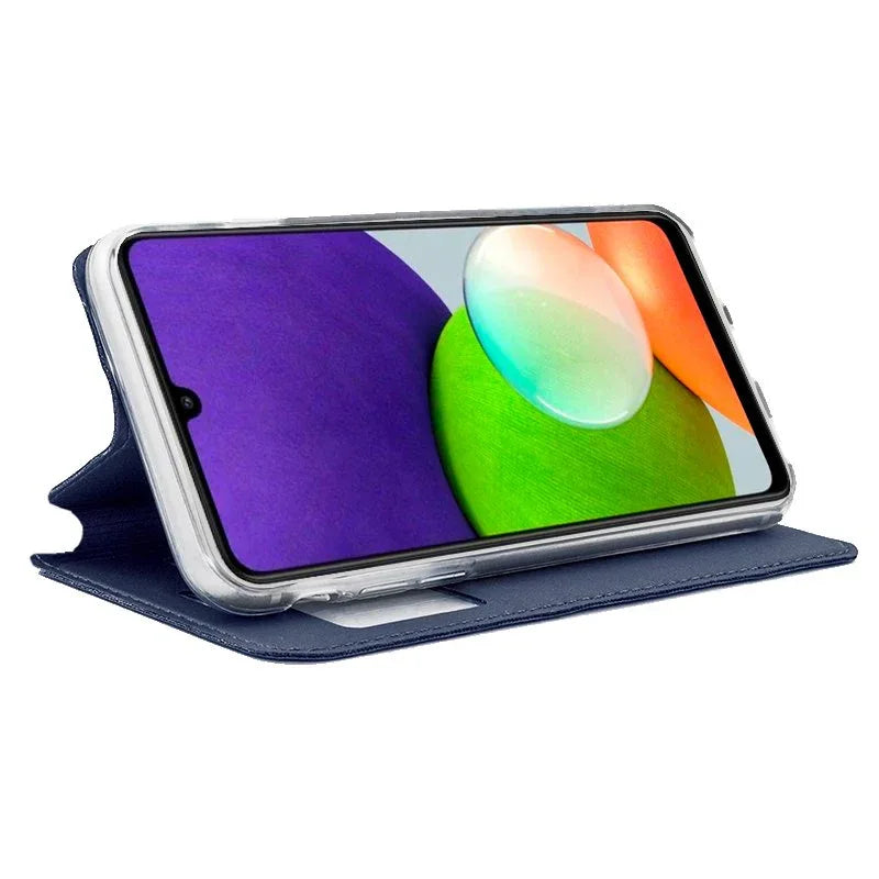 Funda COOL Flip Cover para Samsung A225 Galaxy A22 4G Liso Azul - PixelPlaza