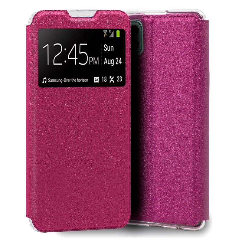 Funda COOL Flip Cover para Samsung A226 Galaxy A22 5G Liso Rosa - PixelPlaza