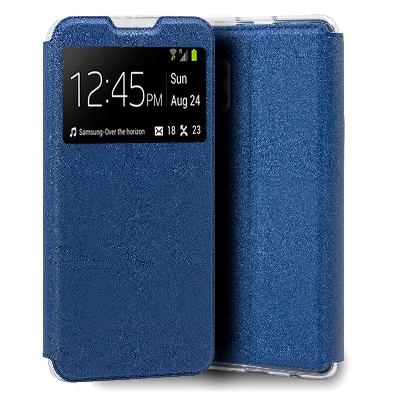 Funda COOL Flip Cover para Samsung A325 Galaxy A32 4G Liso Azul - PixelPlaza