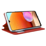 Funda COOL Flip Cover para Samsung A325 Galaxy A32 4G Liso Rojo - PixelPlaza
