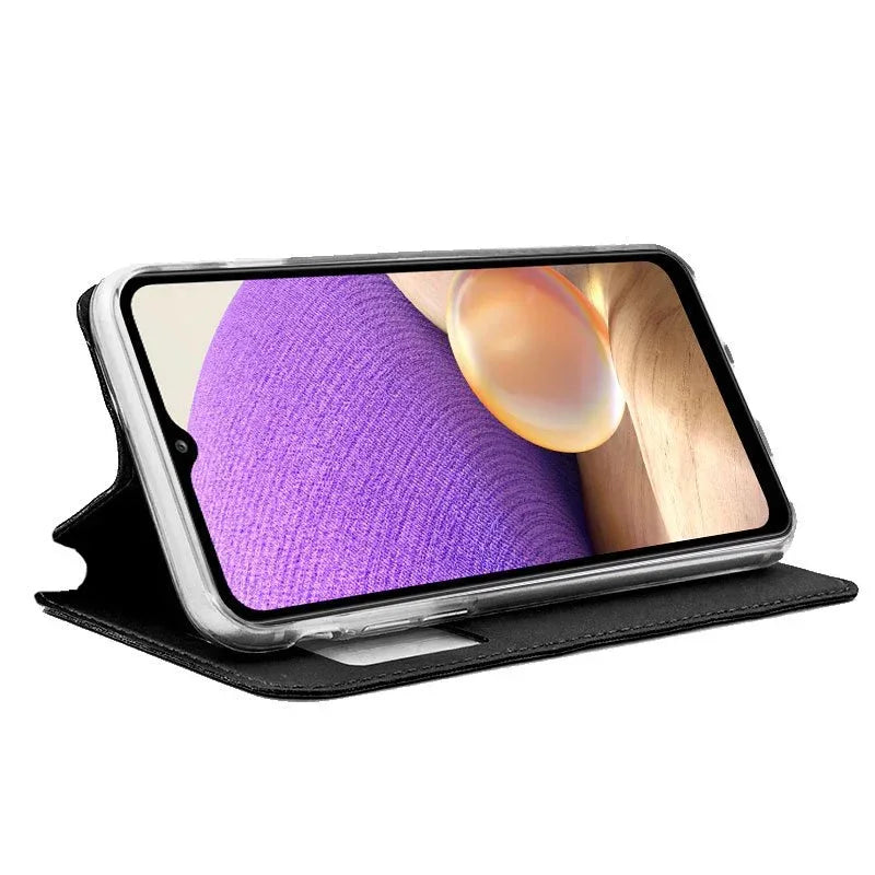 Funda COOL Flip Cover para Samsung A326 Galaxy A32 5G Liso Negro - PixelPlaza