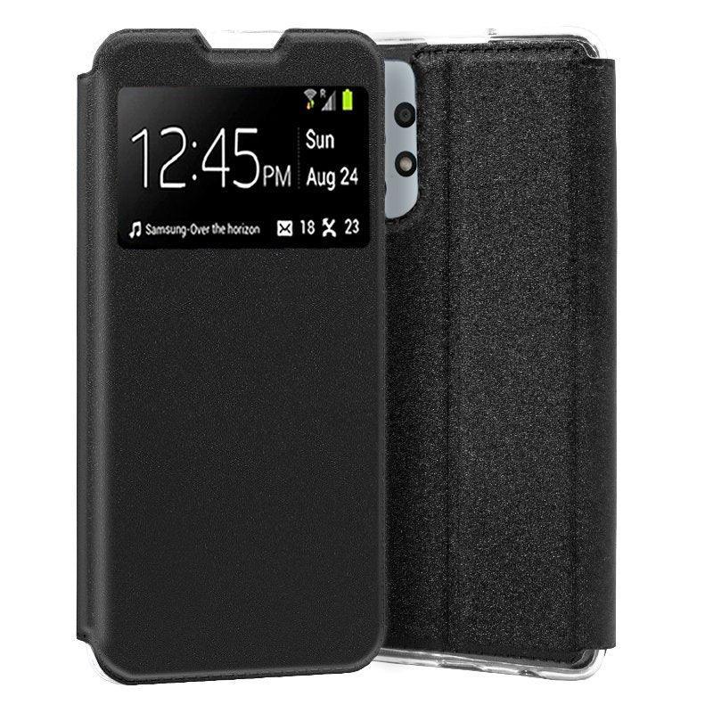 Funda COOL Flip Cover para Samsung A336 Galaxy A33 5G Liso Negro - PixelPlaza