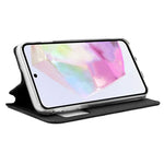 Funda COOL Flip Cover para Samsung A356 Galaxy A35 5G Liso Negro - PixelPlaza