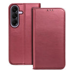 Funda COOL Flip Cover para Samsung A376 Galaxy A37 5G Liso Burgundy