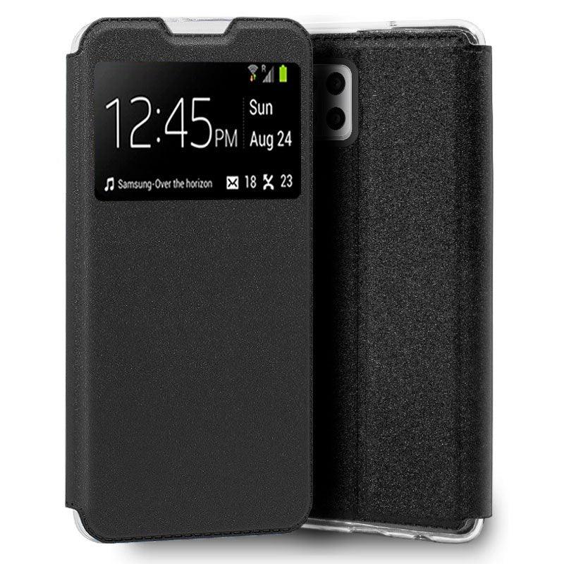 Funda COOL Flip Cover para Samsung A426 Galaxy A42 5G Liso Negro - PixelPlaza