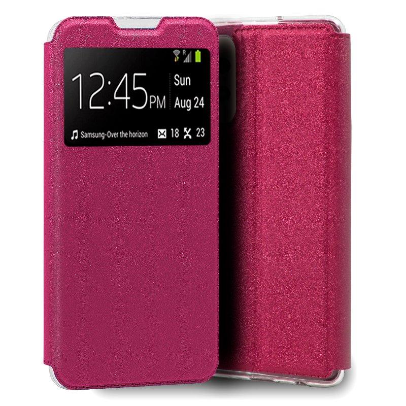 Funda COOL Flip Cover para Samsung A525 Galaxy A52 / A52 5G / A52s 5G Liso Rosa - PixelPlaza