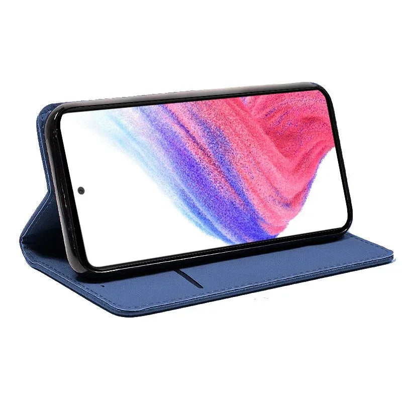 Funda COOL Flip Cover para Samsung A536 Galaxy A53 5G Liso Azul - PixelPlaza