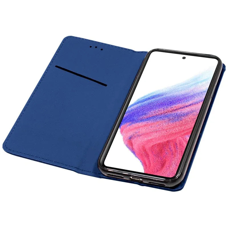 Funda COOL Flip Cover para Samsung A536 Galaxy A53 5G Liso Azul - PixelPlaza