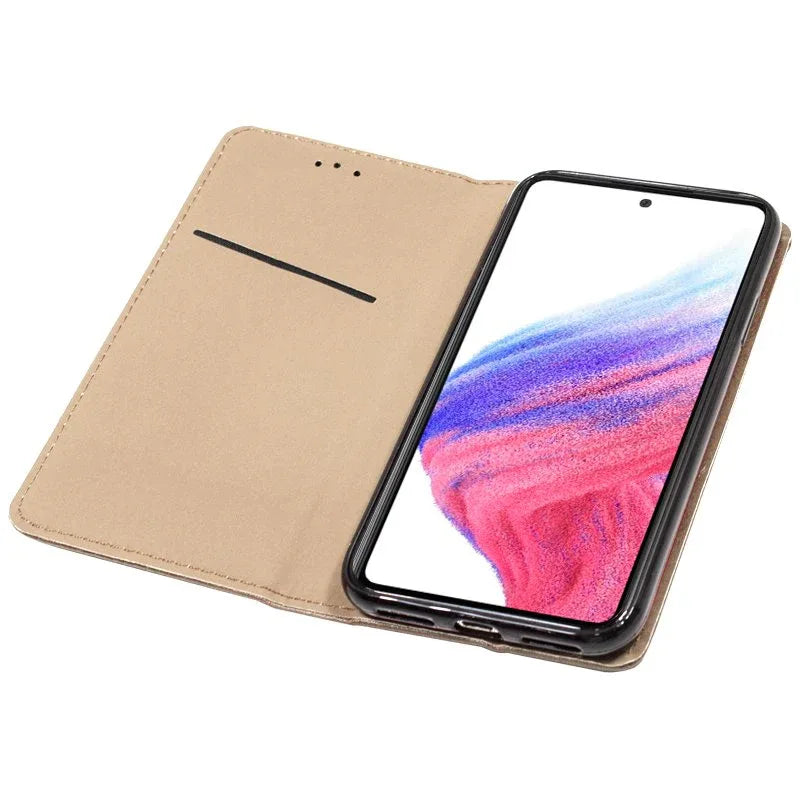 Funda COOL Flip Cover para Samsung A536 Galaxy A53 5G Liso Beige - PixelPlaza