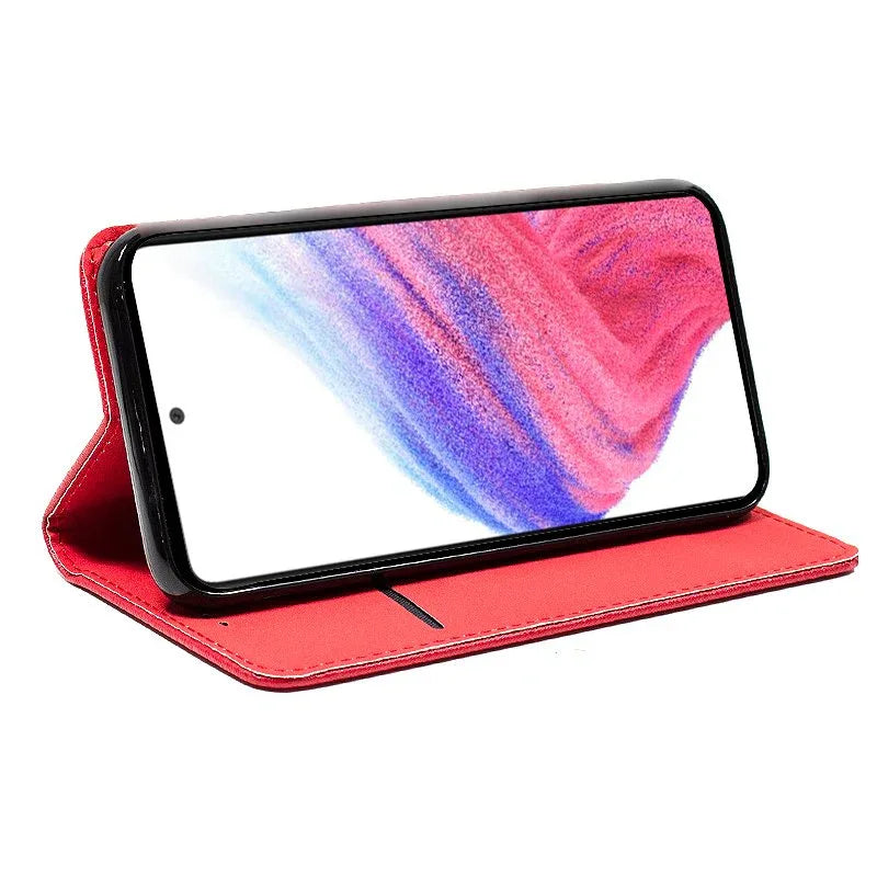 Funda COOL Flip Cover para Samsung A536 Galaxy A53 5G Liso Rojo - PixelPlaza