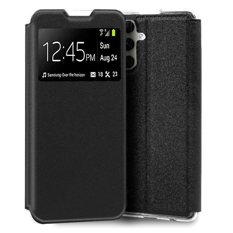 Funda COOL Flip Cover para Samsung A546 Galaxy A54 5G Liso Negro - PixelPlaza