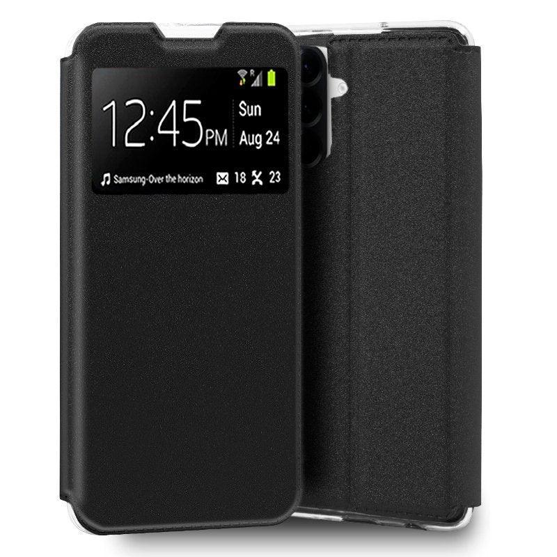 Funda COOL Flip Cover para Samsung A566 Galaxy A56 5G Liso Negro - PixelPlaza